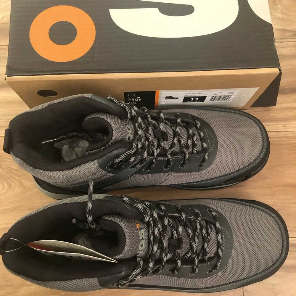 Bogs Shale Mid CT ESD Men's Work Boots, Gray Multi, 11D(M)